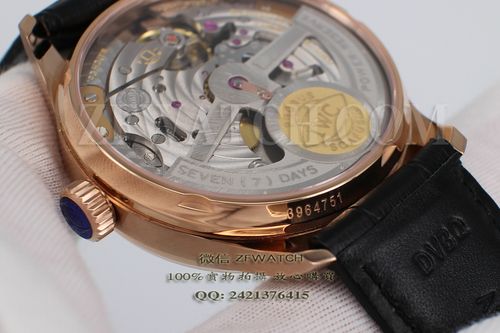 iwc 万国 portuguese 葡萄牙 iw500115 七日链 zf工厂